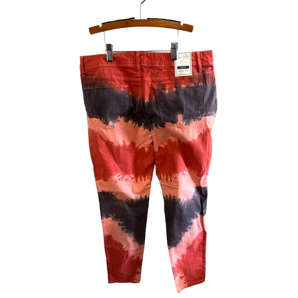 Revolution By Revolt Womens Tie-Dye Skinny Jeans Size 13 Cotton/Spandex - Picture 12 of 12
